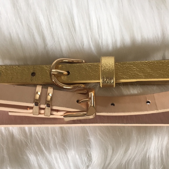 Charlotte Russe Accessories - Lot of 2 Charlotte Russe skinny waist belts Charlotte Russe Accessories - Lot of 2 Charlotte Russe skinny waist belts